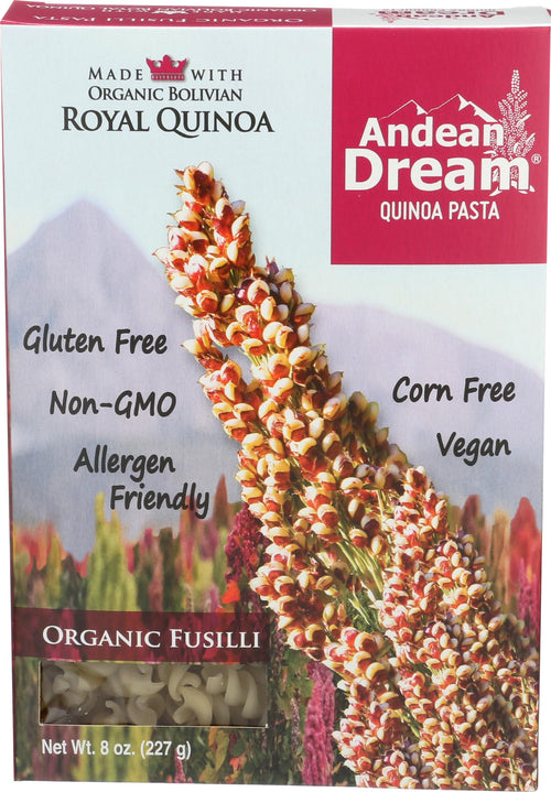 Andean Dream Organic Quinoa Fusilli, 8 oz