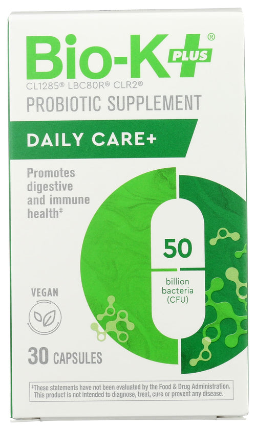 Bio-K Plus Dailycare 50 Billion Probiotics, 30 Count