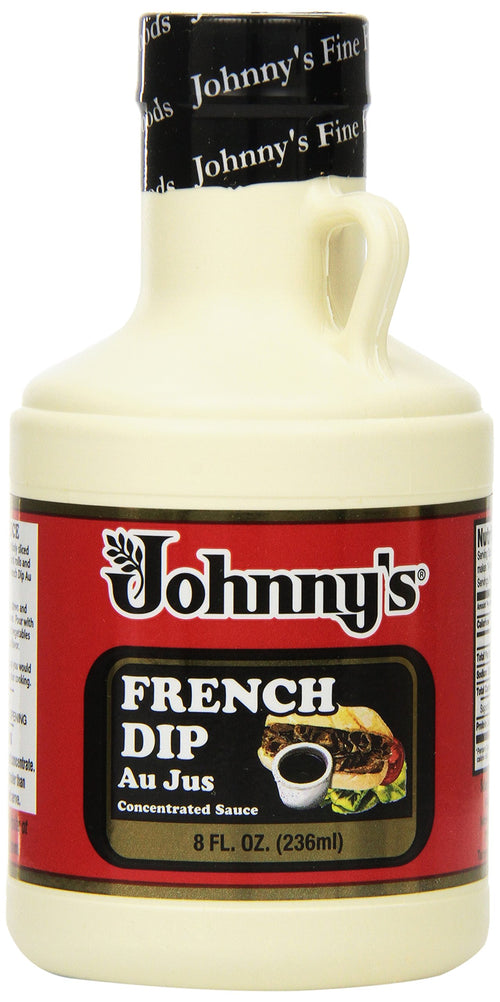 Johnny's French Dip Concentrated Au Jus Sauce, 8 oz Jug (Pack of 3)