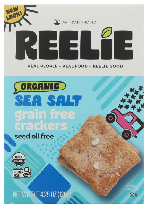Artisan Tropic Organic Sea Salt Crackers, 4.25 oz