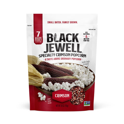 Black Jewell Gourmet Popcorn Kernels, Crimson Red, 28.35 oz