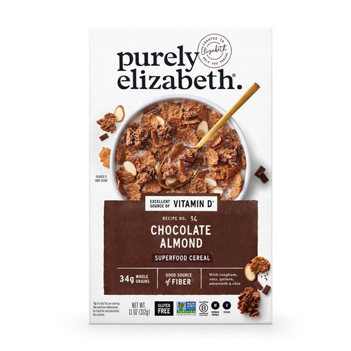 Purely Elizabeth Superfood Cereal, Chocolate Almond, 11 oz