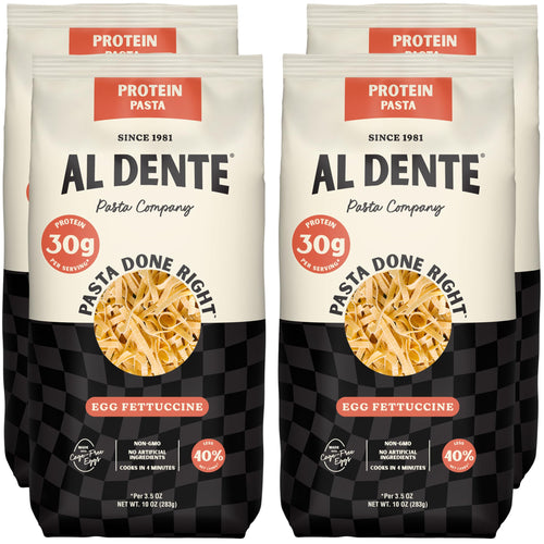 Al Dente Protein Egg Fettuccine (Pack of 4)