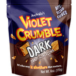 Violet Crumble Dark Chocolate Honeycomb Candy Chunks
