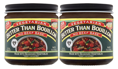 Better Than Bouillon Vegetarian No Beef Base, 8 oz (Pack of 2)