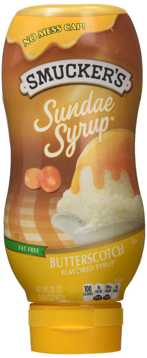 Smucker's Butterscotch Sundae Syrup, 1.25 lb (Pack of 2)