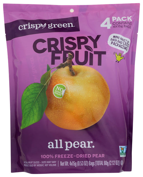 Crispy Green Freeze Dried Pear, 1.69 oz