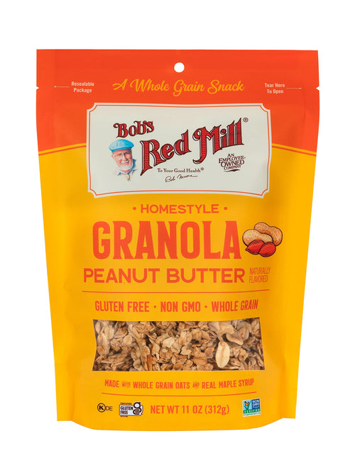 Bob's Red Mill Peanut Butter Homestyle Granola, 11 oz