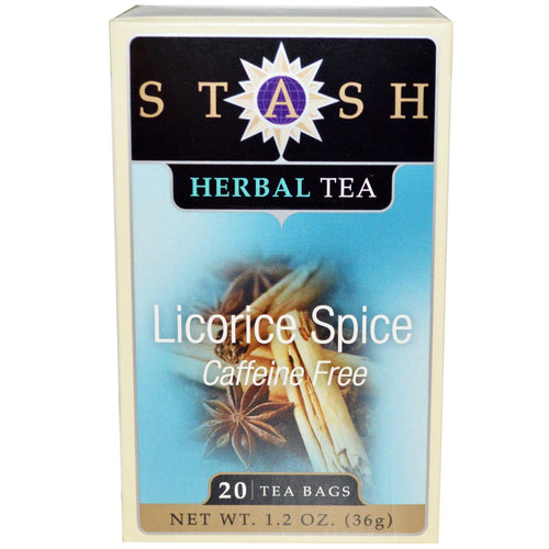 Stash Licorice Spice Herbal Tea, 20 Bags (Pack of 2)