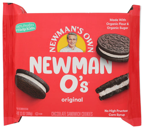Newman's Own Creme Filled Chocolate Cookies, 13 oz