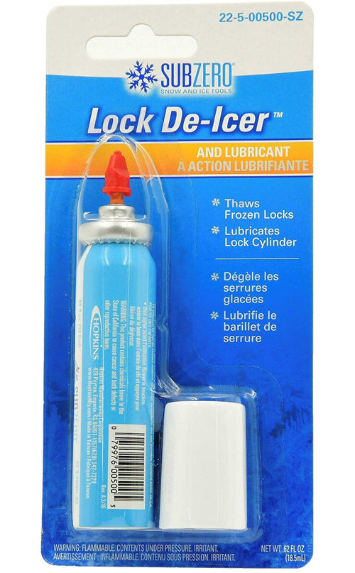 Lock De-Icer & Lubricant, 18.5 mL