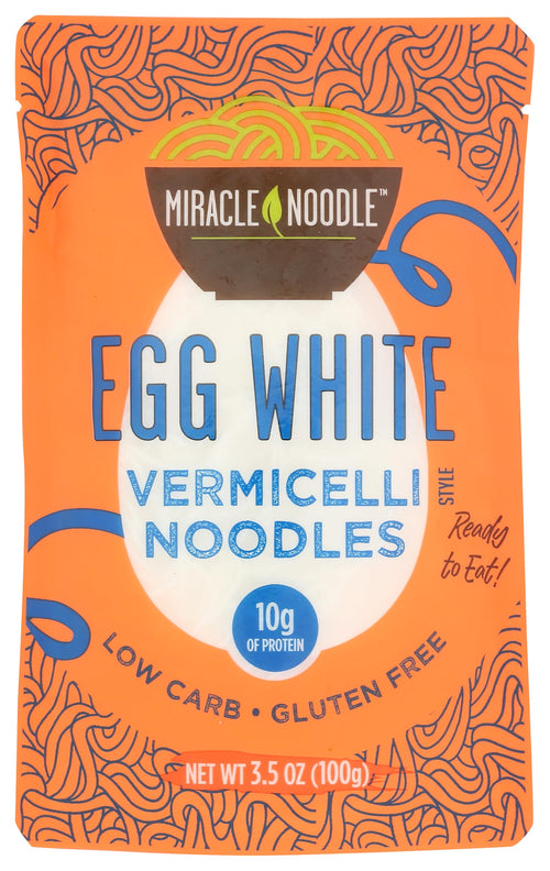 Miracle Noodle Egg White Vermicelli Angel Hair Pasta, 3.5 oz