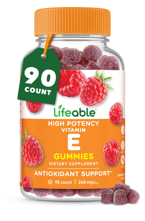 Lifeable Vitamin E Gummies, 268 mg, 90 Gummies