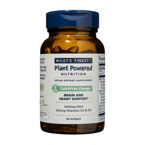 Wiley's Finest CatchFree Omega, Vegan, 60 Softgels