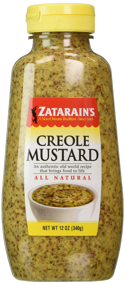 Zatarain's Creole Mustard, 12 oz Squeeze Bottle (Pack of 2)