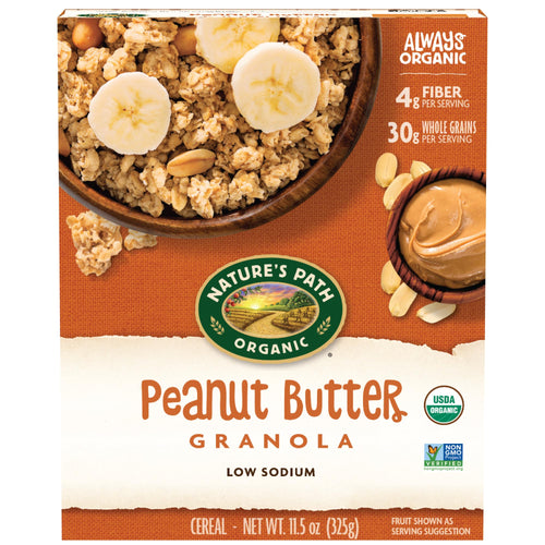 Nature's Path Organic Peanut Butter Granola, 11.5 oz (Pack of 12)