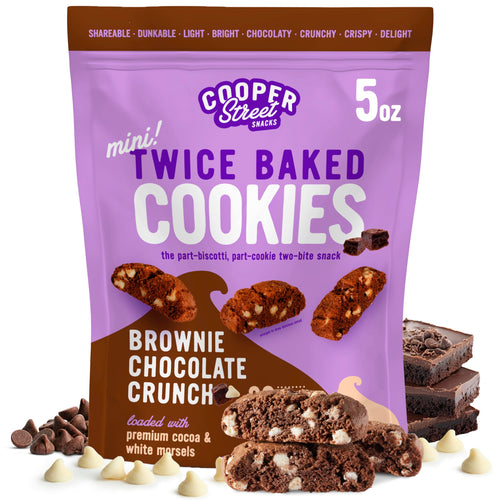 Cooper Street Bakery Chocolate Brownie Cookie Crunch, 5 oz