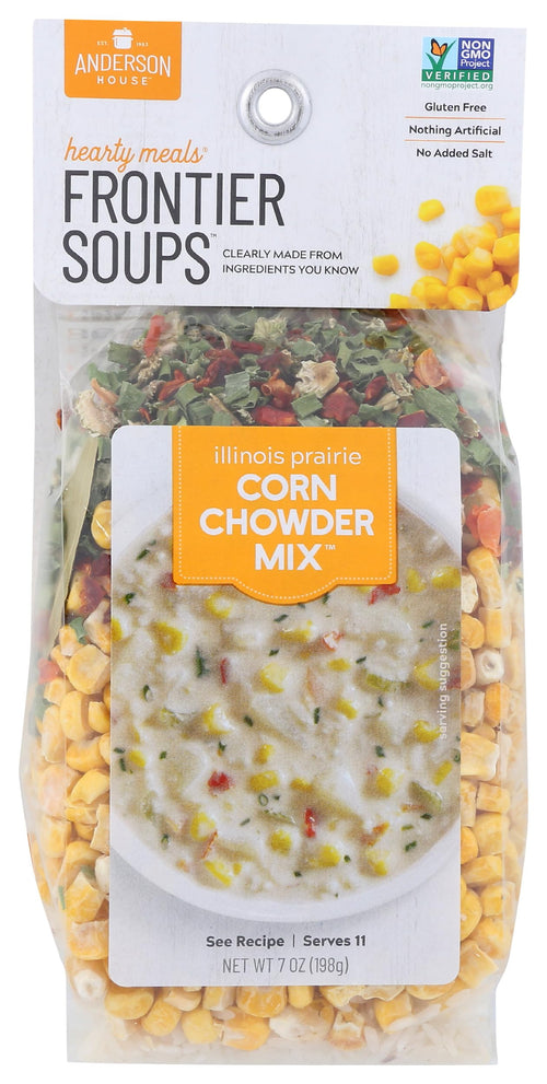 Frontier Soups Hearty Meals Illinois Prairie Corn Chowder Mix, 7 oz