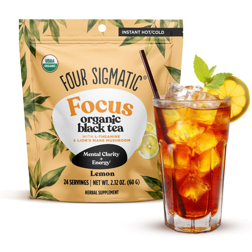 Four Sigmatic Think Organic Instant Lemon Black Tea, 24 Servings