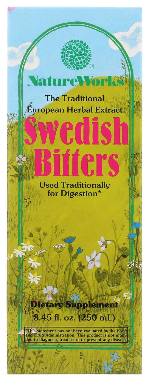 NatureWorks Swedish Bitters Herbal Extract, 8.45 fl oz