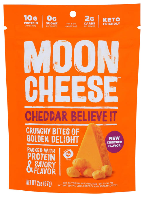 Moon Cheese Cheddar Cheese Snack, 2 oz