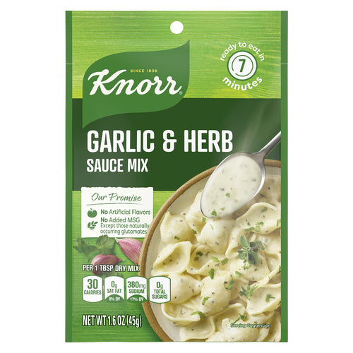 Knorr Garlic & Herb Creamy Pasta Sauce Mix, 1.6 oz