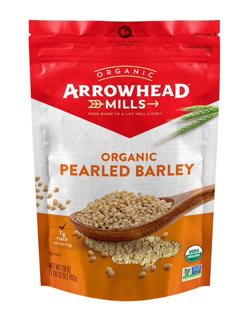 Arrowhead Mills Organic Pearled Barley, 28 oz