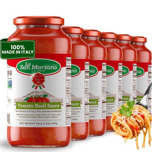 La San Marzano Tomato Basil Sauce, 24 oz