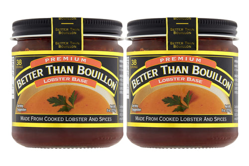 Better Than Bouillon Lobster Base, 8 oz Jar (Pack of 2)