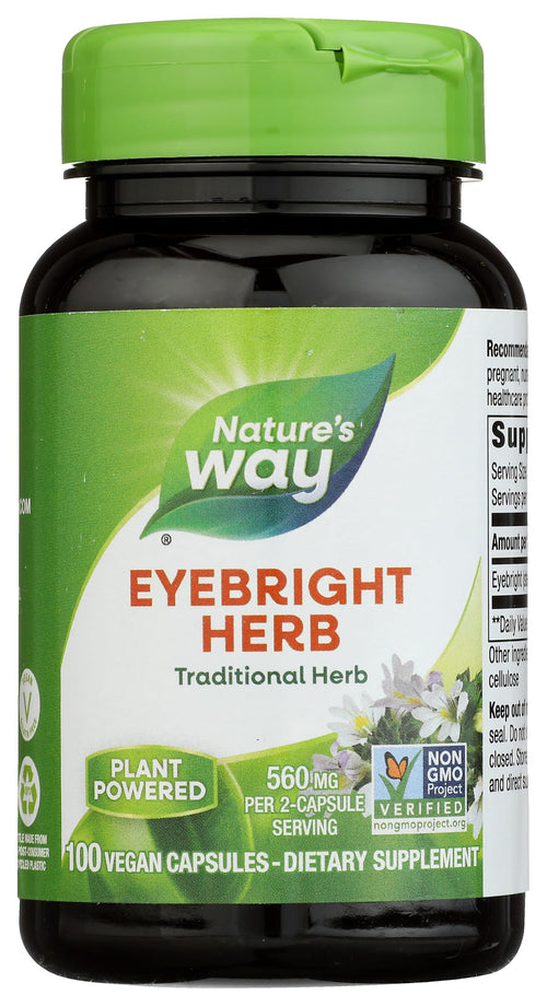 Nature's Way Eyebright Herb, 100 Capsules