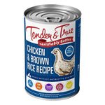 Tender & True Antibiotic-Free Chicken & Brown Rice Canned Dog Food, 13.2 oz (Pack of 12)