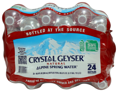 Alpine Spring Water, 16.9 oz Bottles (Case of 24)