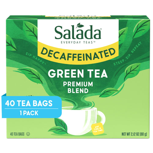 Salada Decaffeinated Green Tea, 40 Count