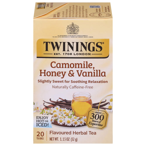 Twinings Camomile, Honey & Vanilla Herbal Tea, 20 Count