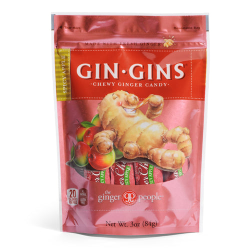 The Ginger People Ginger Chews, Spicy Apple