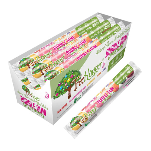 Tree Hugger Bubble Gum, Citrus Berry, 1.6 oz (Pack of 12)