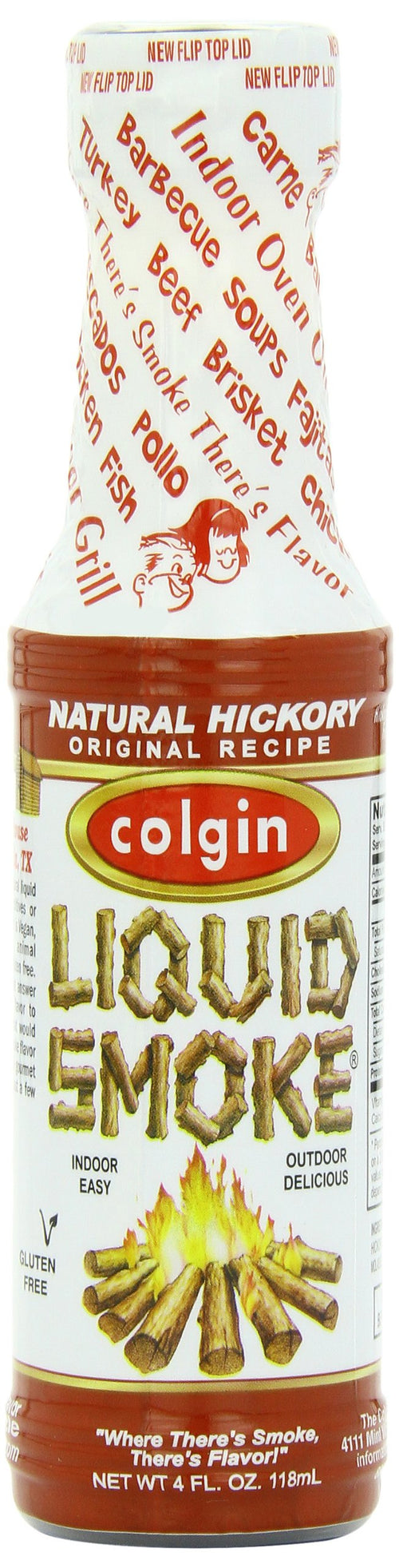 Colgin Natural Hickory Liquid Smoke, 4 oz