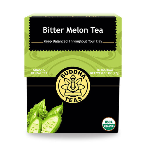 Organic Bitter Melon Tea, Caffeine-Free, 18 Tea Bags