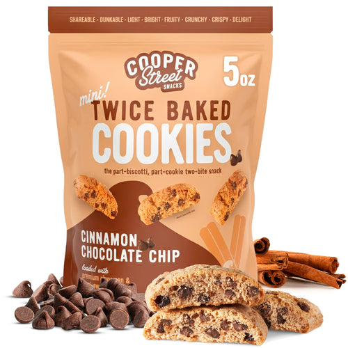 Cooper Street Bakery Cinnamon Chocolate Chip Cookies, 5 oz