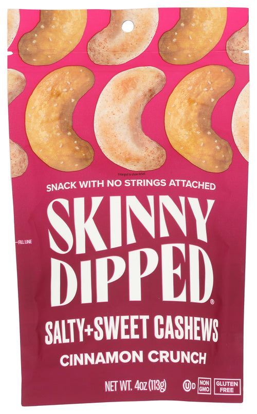 Skinnydipped Cinnamon Chunk Cashews, 4 oz