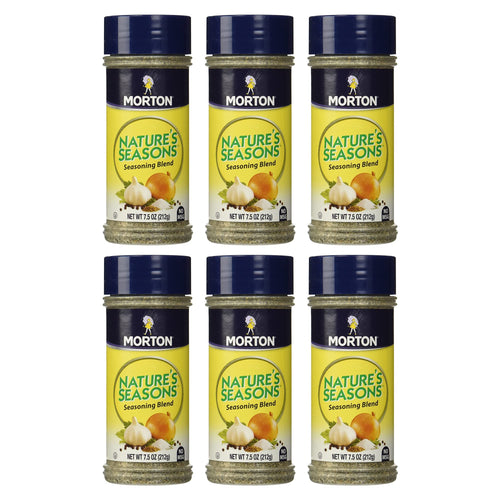 Morton Nature's Seasons Seasoning Blend, 7.5 oz (Pack of 6)