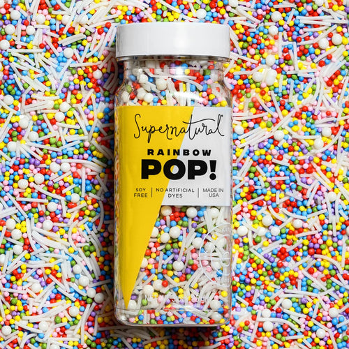 Supernatural Rainbow Pop Sprinkles, 3 oz