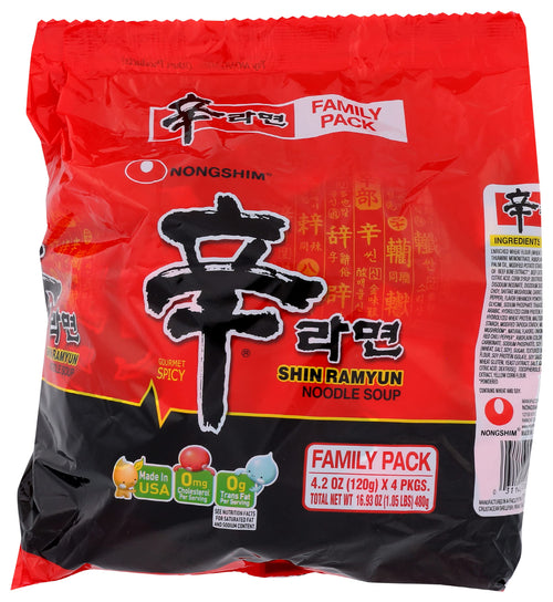 Ramyun Noodle Soup, Family Pack