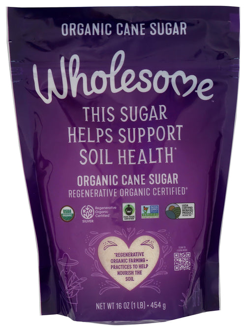 Wholesome Sweeteners Organic Cane Sugar, 16 oz