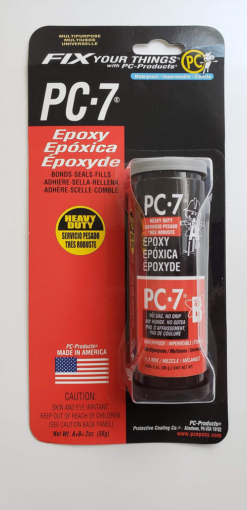 PC-7 Epoxy Adhesive Paste, Gray, 2 oz