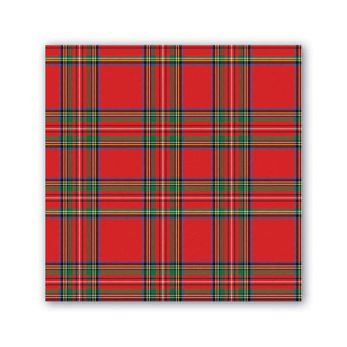 Michel Design Works Cocktail Napkins, Tartan