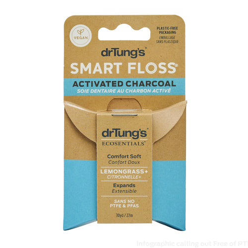 DrTung's Activated Charcoal Floss