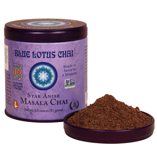 Blue Lotus Star Anise Masala Chai Powder, 3 oz