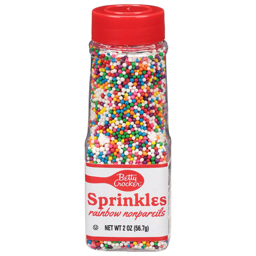 Betty Crocker Assorted Nonpareil Sprinkles, 2 oz