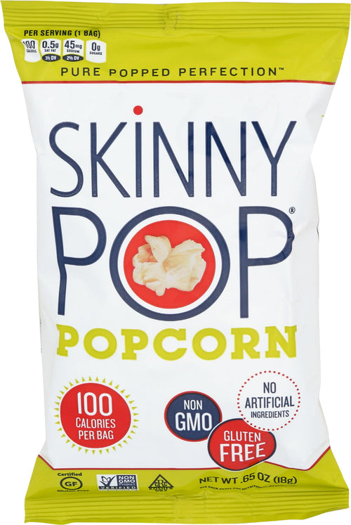 SkinnyPop Popcorn, 0.65 oz